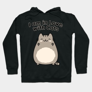 i am in love with cats Hoodie